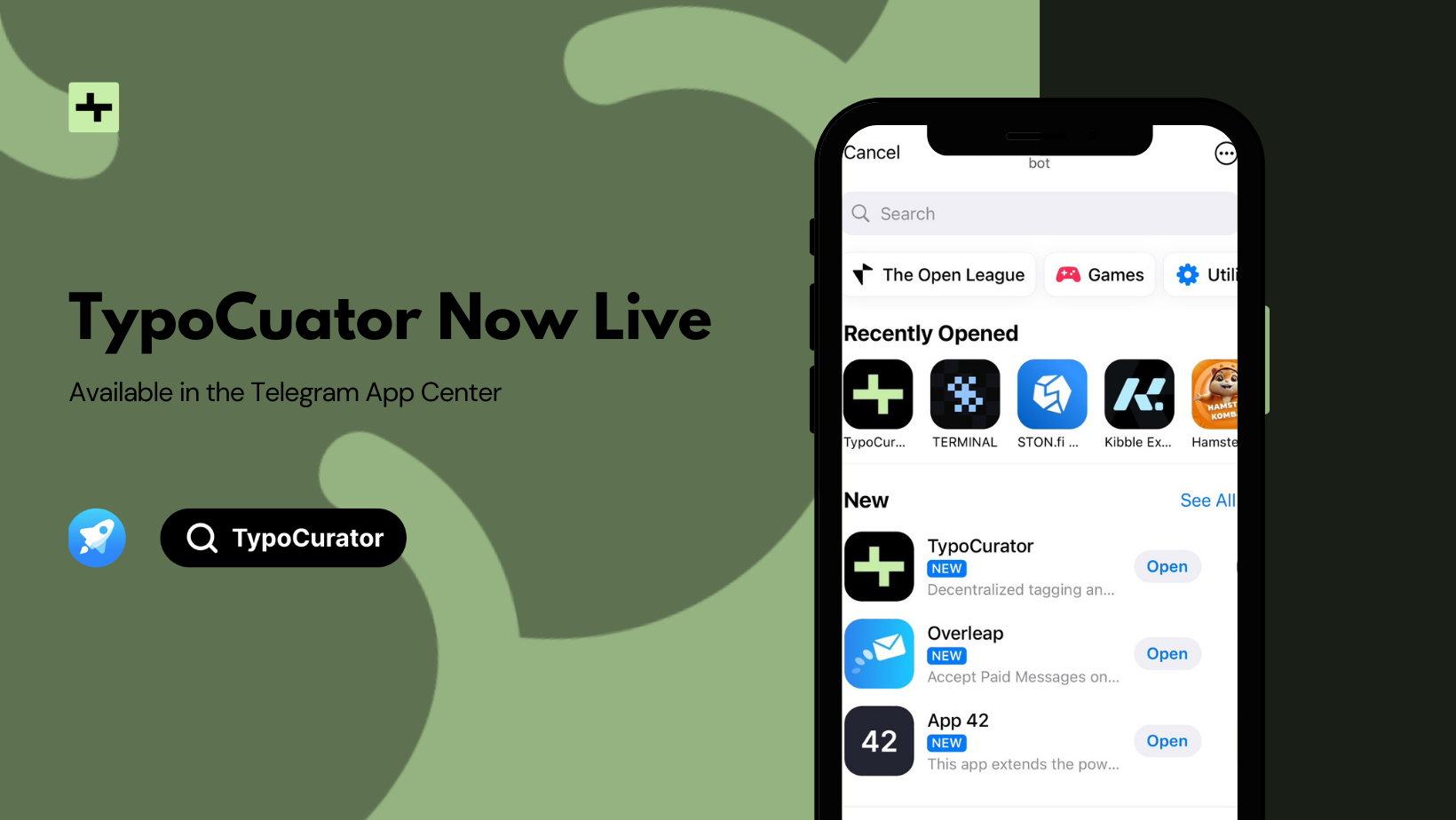 TypoCurator Now LIve in Telegram App Center.png